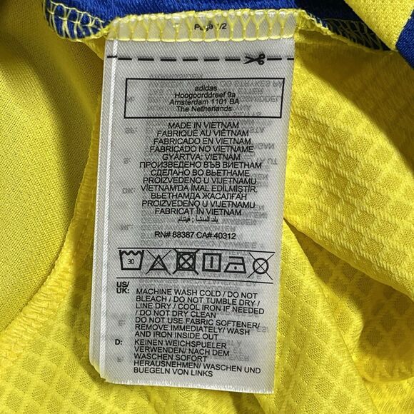 Cristiano Ronaldo Jersey Al Nassr XL Yellow Blue Home Kit 2024 Soccer Football - Picture 11 of 12